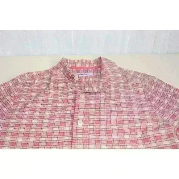 Tommy Bahama Men's 100 % Silk Casual Relaxed Fit Sporty Short Sleeve Shirt Sz M - Picture 5 of 13